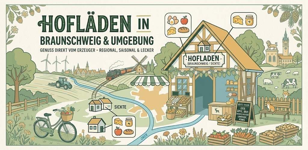 Hofläden in Braunschweig und Umgebung